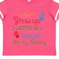 thumbnail image 4 of Inktastic Lawyer Like Mommy Boys or Girls Toddler T-Shirt, 4 of 5