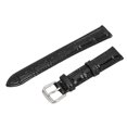 thumbnail image 5 of Correa de reloj con hebilla de pasador, correa de reloj de repuesto Universal de cuero PU, piezas de repuesto para reloj, color negro, 5 of 5