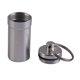 thumbnail image 3 of Pastillero Pastillero Camping Aluminio al aire libre Primeros Auxilios Gallipot Práctico Cartucho Llavero Plata, 3 of 8