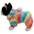thumbnail image 1 of Ropa de una pieza de color para mascotas, material de franela, ropa de otoño e invierno para mascotas, ropa de algodón para perros MFZFUKR BST2002222-2, 1 of 6