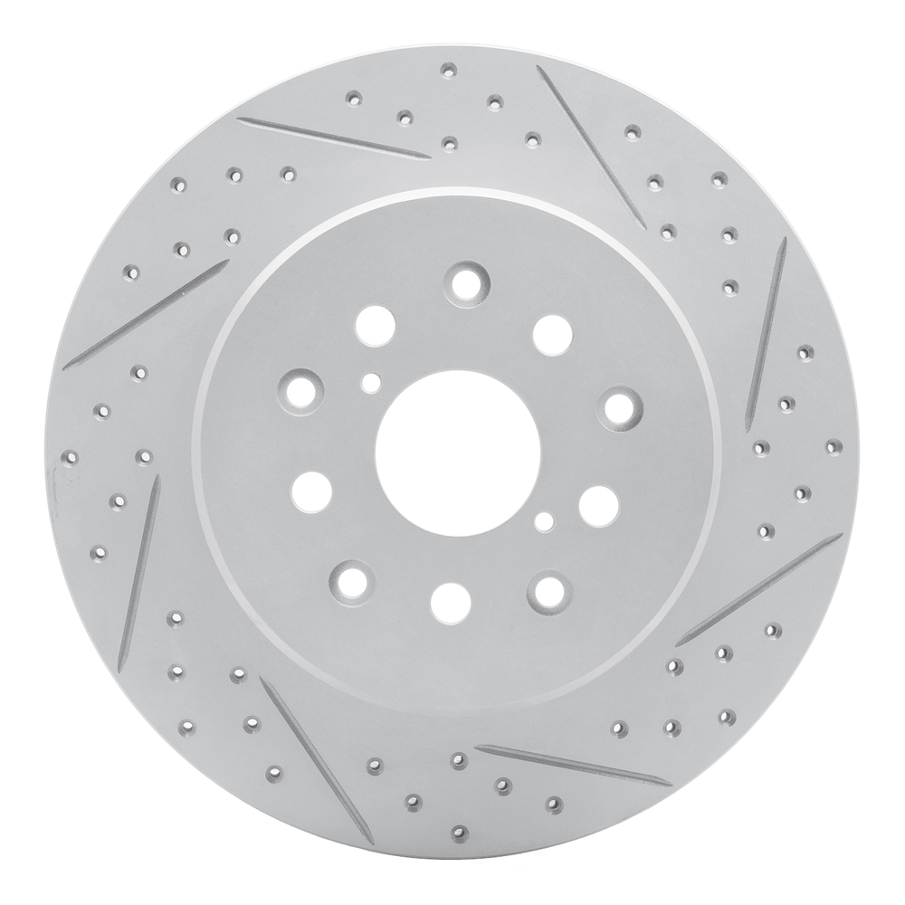 Dynamic Friction Company 830-76064R DFC Geoperformance Rotor - Drilled and Slotted