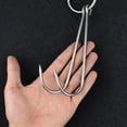 thumbnail image 7 of OUNONA 5pcs Meat Hooks Poultry Hooks Butcher Hooks Stainless Steel Double Design Hooks Roast Hook, 7 of 7