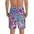 thumbnail image 3 of Daiia Cute Nautical Mens Woven Stretch Pajama Short,Short Pajama Pants-Small, 3 of 9