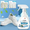 thumbnail image 1 of Limpiador de zapatos - Agente de limpieza de 350 ml para zapatillas, malla y cuero - Elimina manchas y olores - Botella de 12oz, 1 of 9