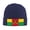 Navy Blue, variant on Cape Verde Flag Beanie Hat Men Women Warm Printed Cap Knit Beanies Hats Outdoor Winter Gray