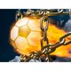 thumbnail image 1 of Pintura de diamante (DB6804) Kit de bricolaje Fuego Fútbol 5D Cuadro de arte de diamantes de imitación redondo completo 20X30cm Hugtrwg Para estrenar, 1 of 1