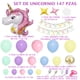 thumbnail image 2 of Kit de globos decorativos para fiesta Unicornio, 2 of 7