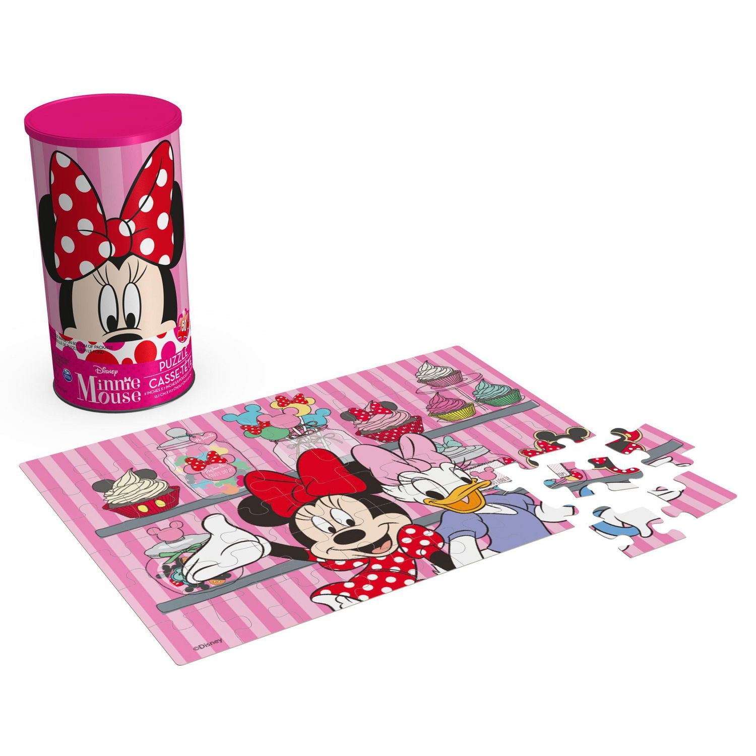 Minnie Mouse 50-Piece Puzzle in Tube