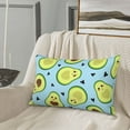 thumbnail image 5 of Honeii Avocado and Hearts Decorative Throw Pillow Case - Elevate Your Couch, Sofa, or Bed with Stylish Home Decor, Perfect Gift Idea-16"x24", 5 of 6
