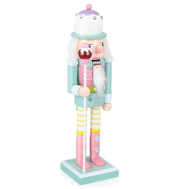 Christmas Nutcracker Decoration Wooden Nutcracker Ornament Soldier Decor Nutcracker Figure