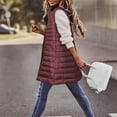 thumbnail image 3 of Vedolay Jackets for Women Casual Office Casual Jackets Fashion Front Open with Pockets,Red L, 3 of 5