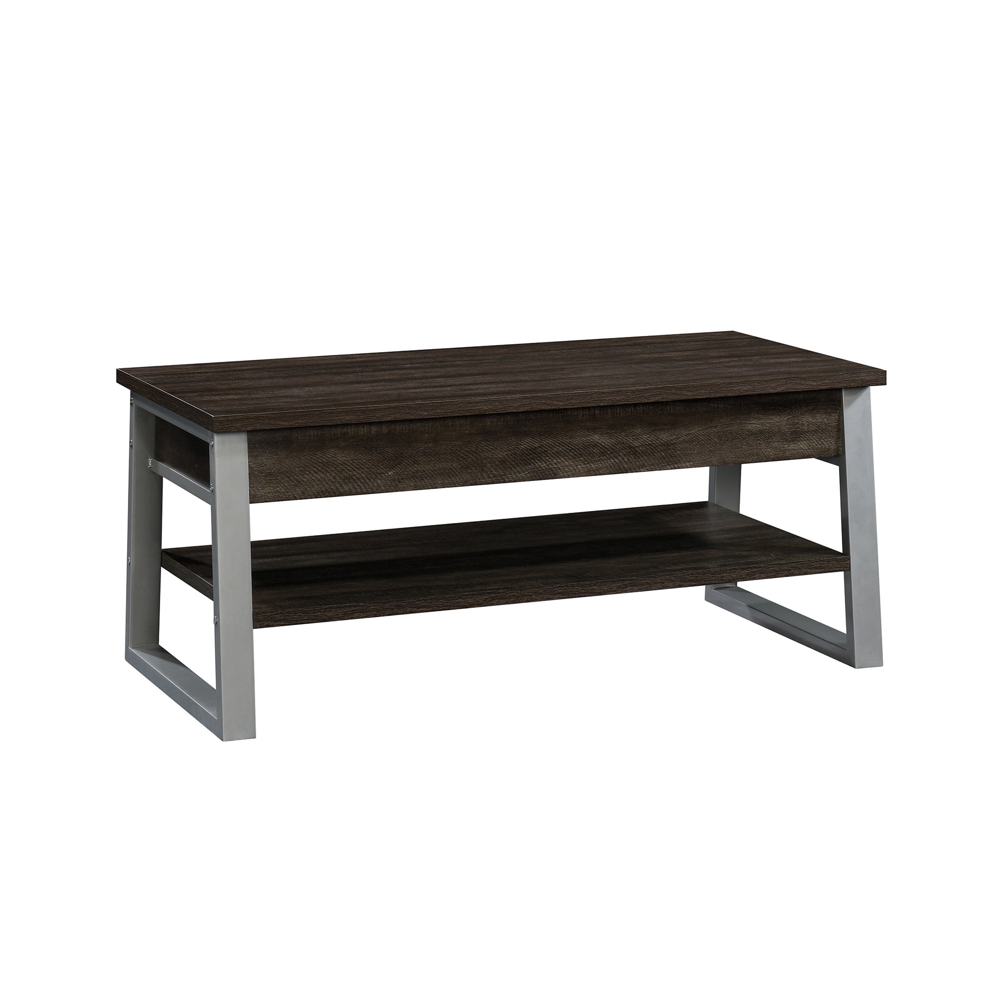 Sauder Rock Glen Lift Top Coffee Table Blade Walnut Finish