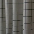 thumbnail image 3 of Quality Home Room Darkening Plaid 2 Panel Curtain Set 96" Length, 3 of 4