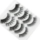 thumbnail image 2 of 5 pares de pestañas postizas de visón de imitación 3D, extensiones de pestañas postizas reutilizables multicapa hechas a mano largas y finas naturales, herramientas de maquillaje de ojos Tan Jianjun  unisex, 2 of 2