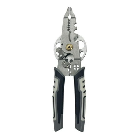 amleso Wire s Cable s Multifunctional Ergonomic,Wire Cutter Wire Crimper for Splitting Pulling Crimping Cutting Wrench
