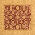 thumbnail image 1 of Ahgly Company Indoor Square Oriental Brown Traditional Area Rugs, 6' Square, 1 of 4