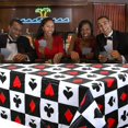 thumbnail image 1 of LOVEVER 3 Piece Tablecloth Disposable Poker Casino Party Football Baseball Rugby 54 Inch X 108, 1 of 6
