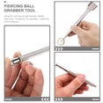 thumbnail image 3 of LIFKOME 1 Set Pen-like Design Jewelry Tool Stainless Steel Silver for Craftsmen with Hold Stones, 3 of 8