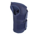 thumbnail image 4 of Muñequera de compresión de malla transpirable, elástica y ajustable, para fitness, levantamiento de pesas, tendinitis, síndrome del túnel carpiano, mano izquierda (talla pequeña), 4 of 14