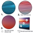 thumbnail image 3 of Designart "Twilight'S Canvas I" Rainbow Canvas Prints, 3 of 7
