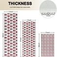 thumbnail image 4 of Red and Gray Christmas Tree Pattern Kitchen Rugs Sets Of 3,Kitchen Runner Rugs Non Skid Washable,Decorative Kitchen Floor Mats for Kitchen,Sink,Laundry,17"x30"+ 17"x47" + 17"x59", 4 of 6