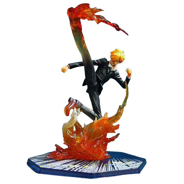 Figura de acción Sanji Fight Anime One Piece PVC para mayores de 18 años