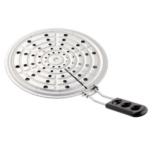 Billuyoard Difusor de calor, olla esmaltada, adaptador de inducción de calor, placa esparcidora para estufas de Mostrada Billuyoard HA017891-00