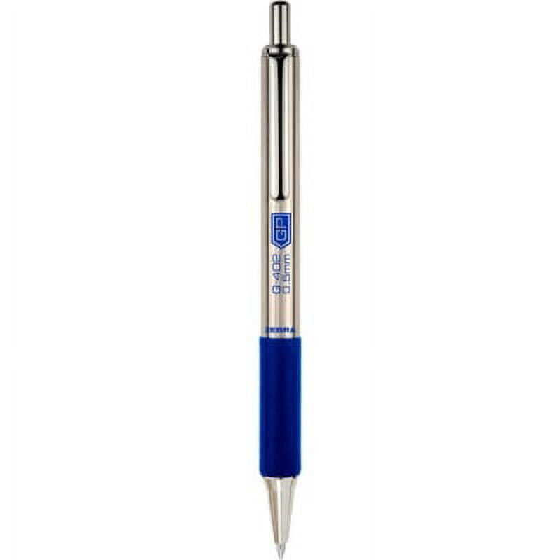 Zebra G-301 Stainless Steel Gel Pen, Medium Point, 0.7mm, Black Ink, 12-Pack - Walmart.com Zebra G-301 Stainless Steel Gel Pen, Medium Point, 0.7mm, Black Ink, 12-Pack - Walmart.com