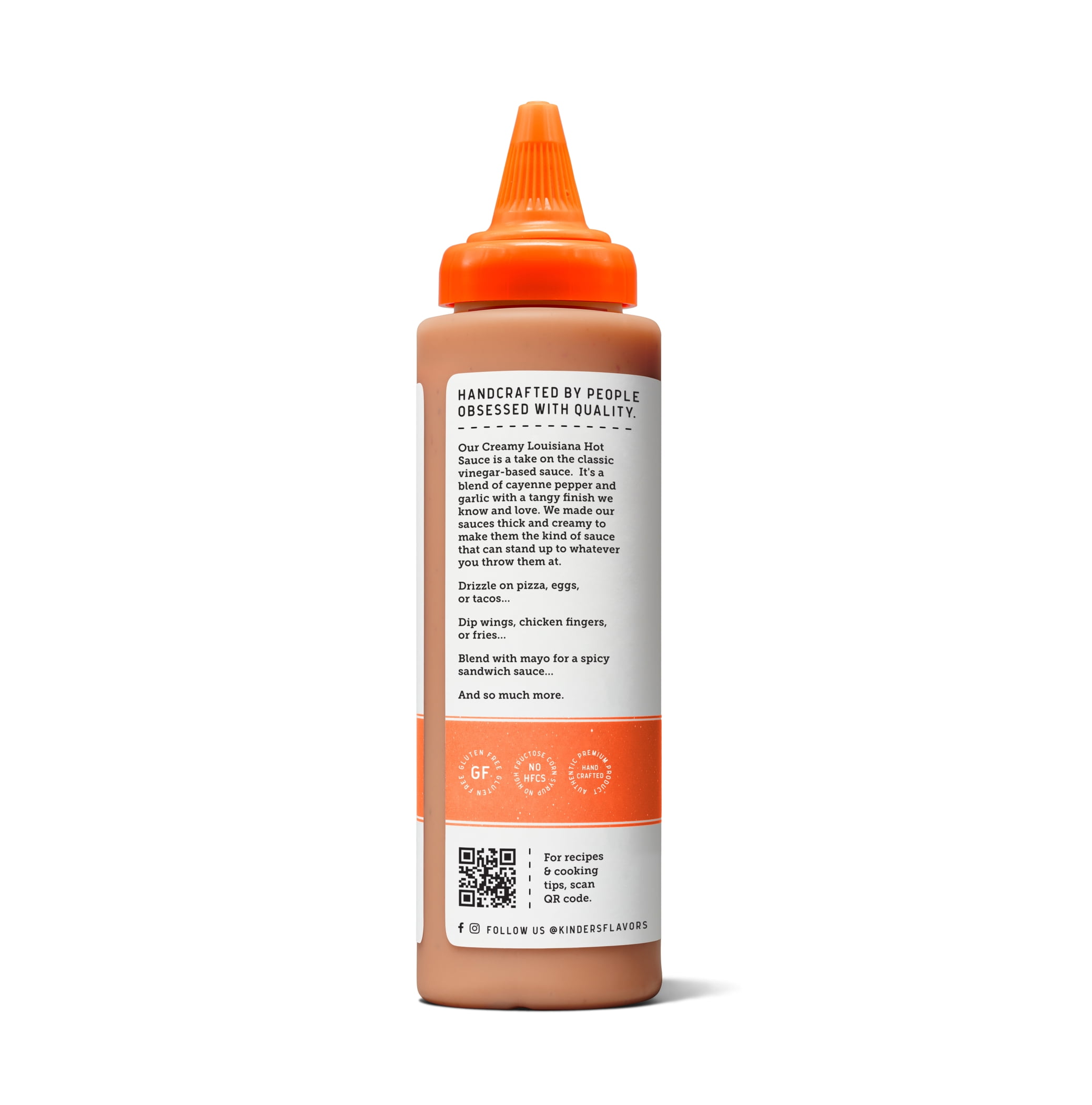 Kinder's Creamy Louisiana Hot Sauce 9.4oz