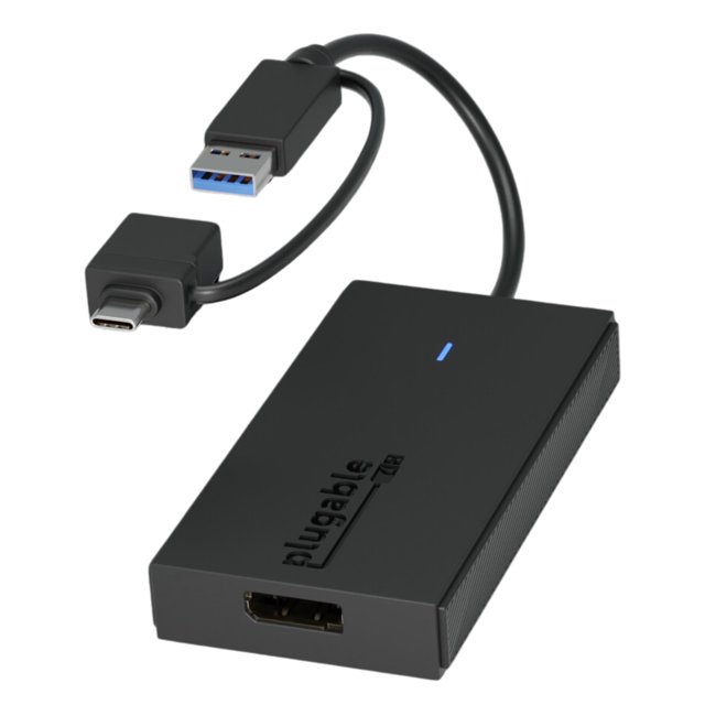 Adaptador USB a DisplayPort UGA-DP-S enchufable para Mac/Windows