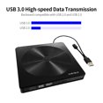 thumbnail image 4 of Lecteur DVD Externe USB 3.0 Type-C, Enregistreur CD-RW, Lecteur CD-RW, Lecteur ROM, Réécrivain Portable, Brûleur HDD pour Windows/Mac OS, 4 of 8