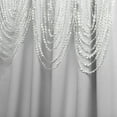 thumbnail image 6 of Exclusive Home Bliss Room Darkening Room Blackout HIdden Tab Top Curtain Panels, 54"x84", Silver, Set of 2, 6 of 7