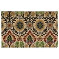 thumbnail image 2 of Nourison Wav17 Greetings Indoor/Outdoor Modern Bohemian Grey 2' x 3' Door Mat, (2' x 3'), 2 of 2