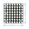 thumbnail image 3 of WS2812 Placa de desarrollo de 64 bits 5050 RGB LED Módulo de unidad a todo color incorporado, 3 of 9