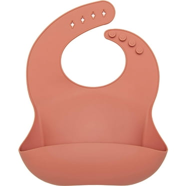 Soft, Waterproof Silicone Feeding Bib