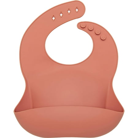 Soft, Waterproof Silicone Feeding Bib