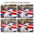 thumbnail image 7 of ODIKA Front Patriotic Door Striped Spangled Bold Generic Stars Vintage for Dorm Room, Small Living Apartment, Stain Resistant Low Profile, 7 of 7
