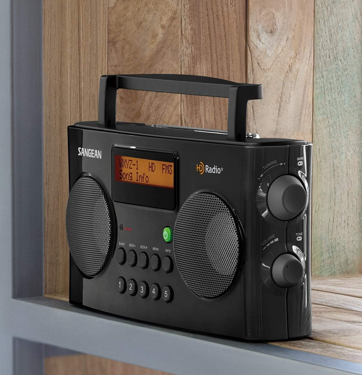 Sangean HDR-16 Hd Radio Fm Stereo And Am Portable Radio