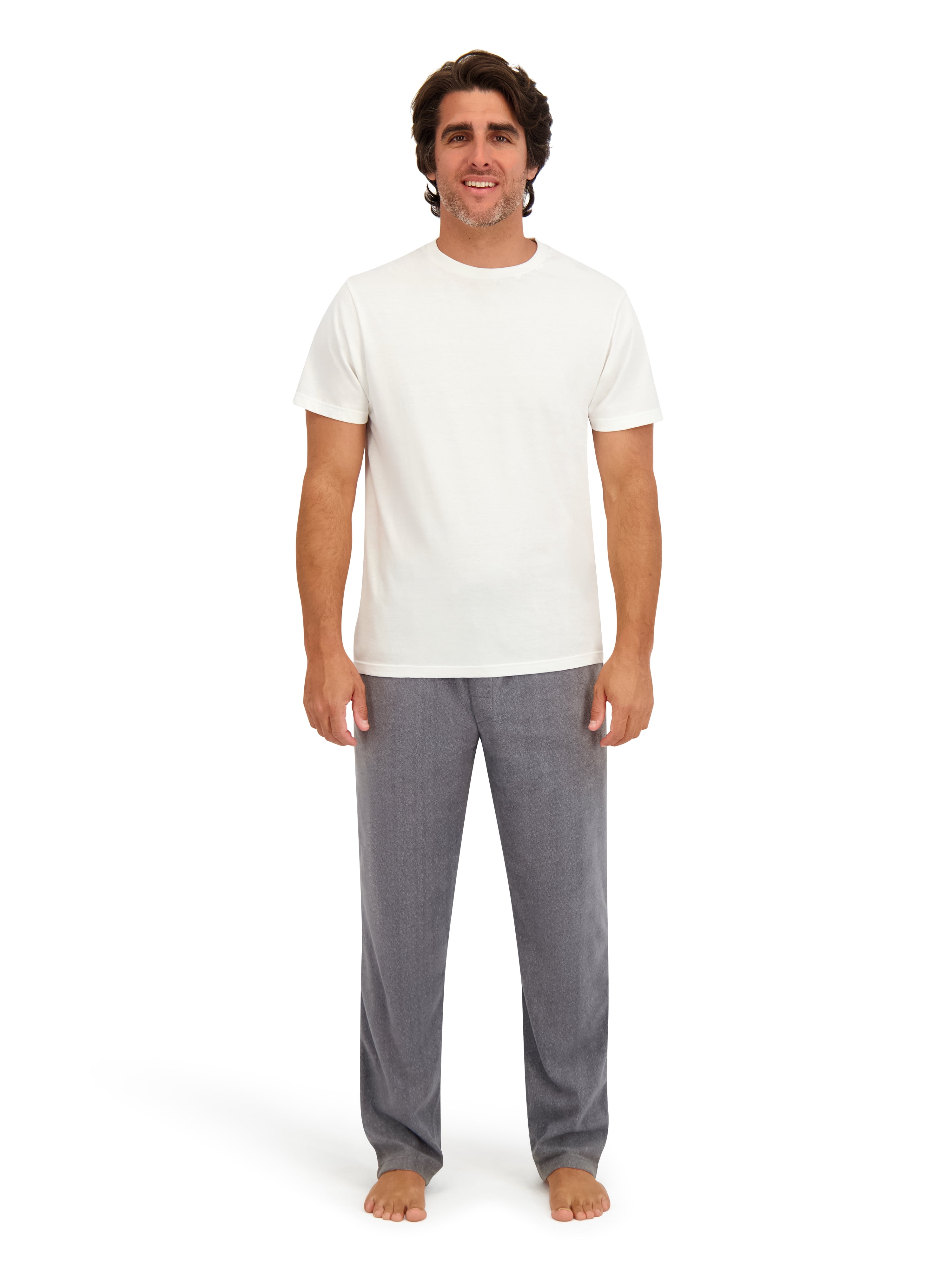 Hanes Men's Cozy Microfleece Pajama Sleep Pants, 2-Pack, Sizes S-2XL