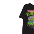 thumbnail image 2 of Teenage Mutant Ninja Turtles Men's T-shirt, Classic Graphic Print Cartoon Ninja Turtles Shirt Black - XL, 2 of 6
