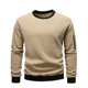 thumbnail image 1 of pstuiky camisa de manga larga para hombre, Sudadera informal de manga larga con cuello alto para hombre camisetas de hombre m, 1 of 3