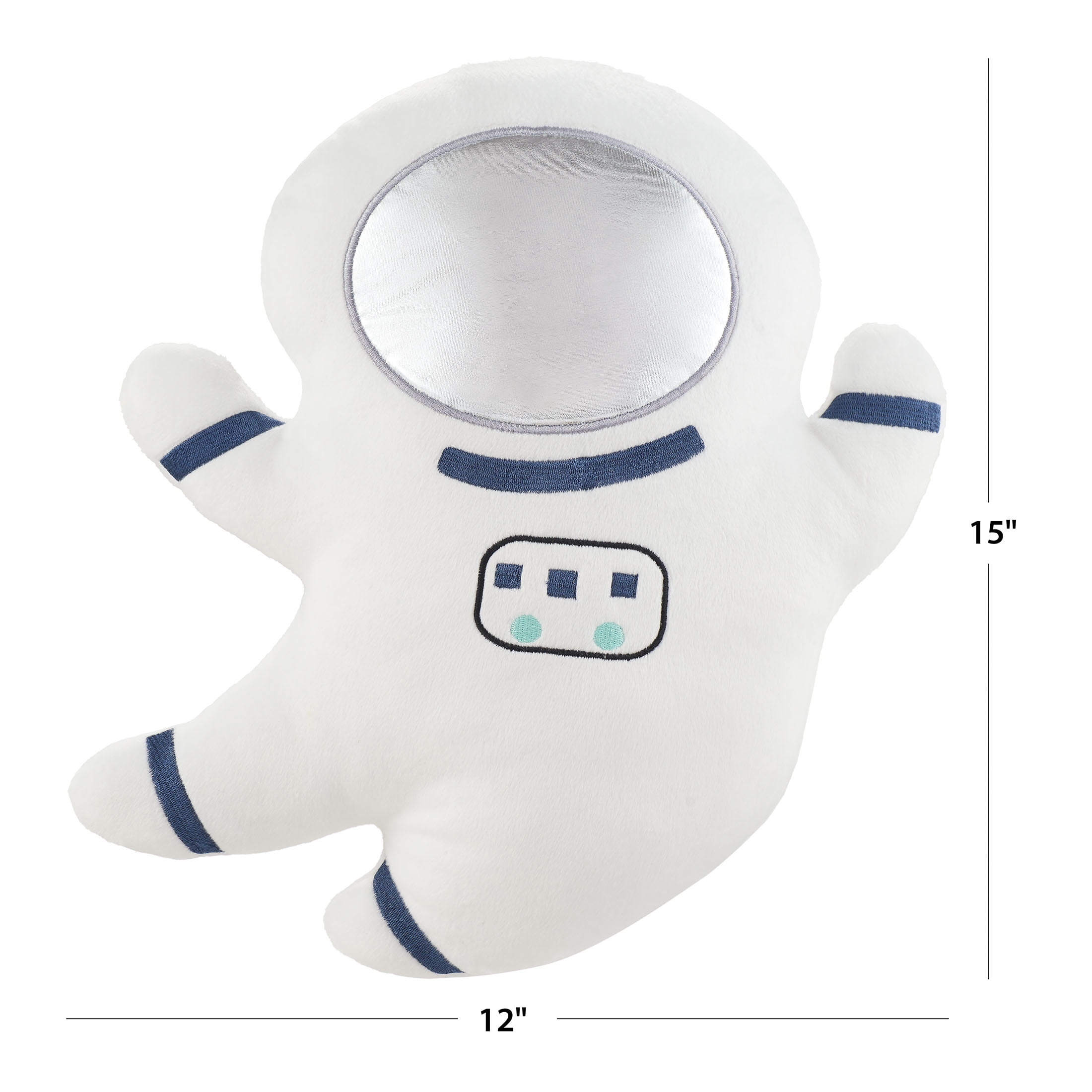Parent's Choice Toddler Decorative Space-Man Poly Fill Pillow