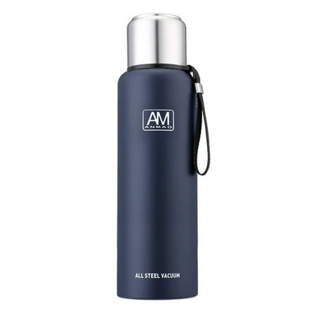 

SSBSM 500/750/1000/1500ML Insulated Cup Leak-proof Wide Mouth 24 Hours Thermal Insulation Sealed Lid Vacuum Flask for Travel
