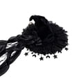 thumbnail image 2 of Dalxymotic Halloween Witch Hat, 18.1 Inch Bow Accent Hat, Halloween Decorations Indoor Outdoor, Fall Decor Spooky Season Hat, Witch Hat Gift for Women, Halloween Party, Home, Mantel, 2 of 6