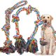 thumbnail image 1 of Xxl Cuerdas De Juguetes Para Perros Grandes Para Masticadores Agresivos,Cuerda De Algodón Casi Indestructible De 5 Nudos Para Razas Grandes,Juguetes Masticables Para Perros De Alta Resistencia Pa, 1 of 5