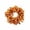A, variant on 15in Fall Leaf Wreath, Warm Orange Foliage Wreath for Front Door Wall Window Fireplace, Thanksgiving Harvest Autumn Home Party Decoration