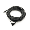 thumbnail image 1 of Cable AUX estéreo SatelliteSale 3.5mm Macho A Macho nylon Negro 30 pies, 1 of 5