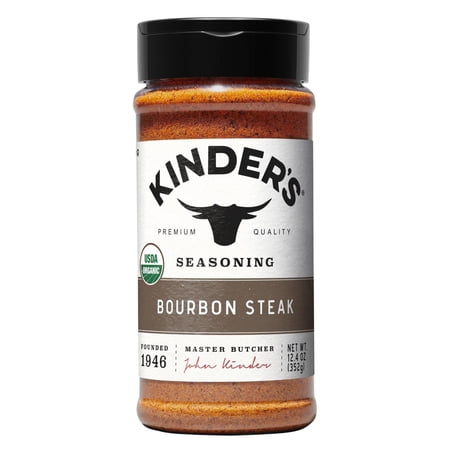 Kinder s Organic Bourbon Steak Seasoning  12.4 Ounce