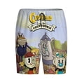 thumbnail image 4 of The Cuphead Show Men's Short Pajama Pants Lightweight Daily Lounge Shorts Bottoms Sleepwear Cozy Soft Home Pajama Pants Shorts, 4 of 9