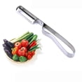 thumbnail image 1 of Pelador Multifuncional, para Cortar Frutas y Desescamas de Pescado, Diseño Duradero de Acero Inoxidable, Pela Fácilmente Verduras y Patatas, Herramienta Esencial de Cocina, Tamaño 16 Cm, Pes, 1 of 5
